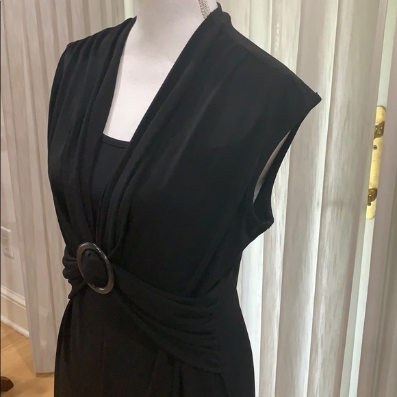 New Directions Black Dress Size Medium EUC - Picture 3 of 7